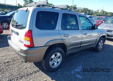 2001 Mazda Tribute Es V6/Lx V6 from USA, damaged, VIN 4F2YU08161KM23806